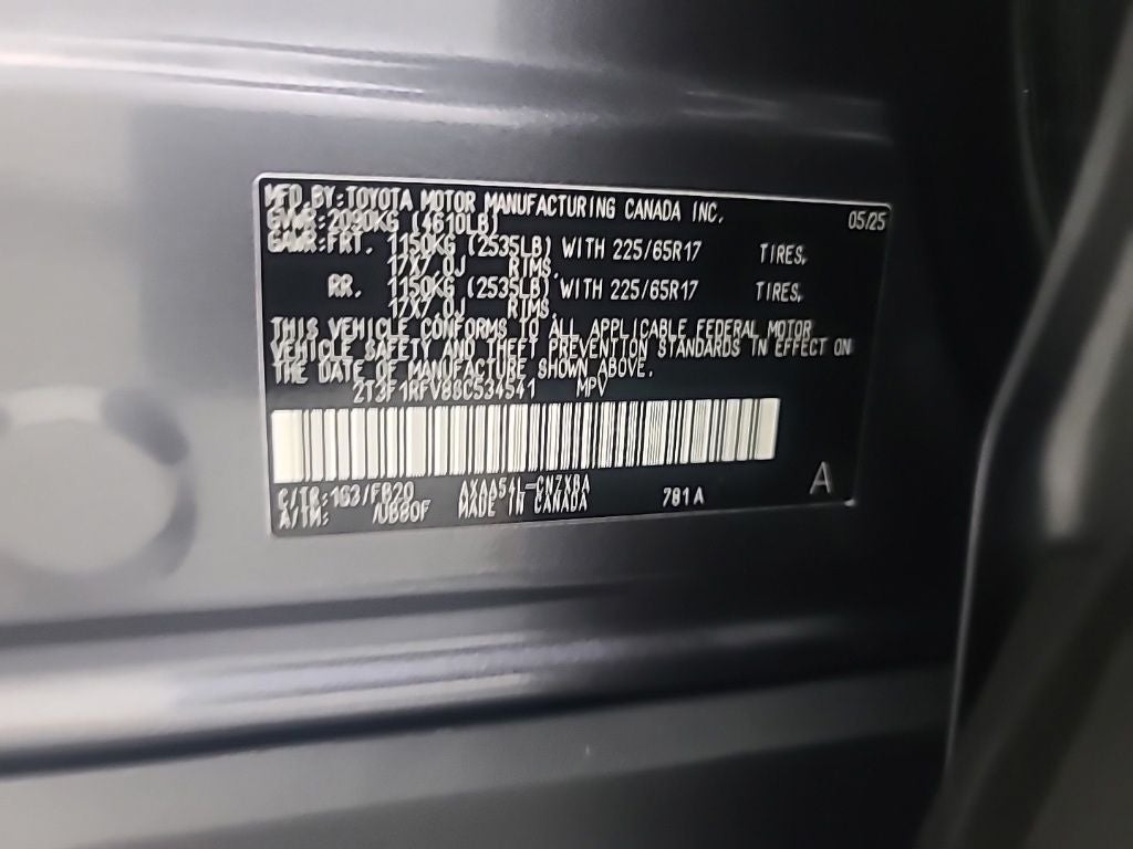 2025 Toyota RAV4 LE