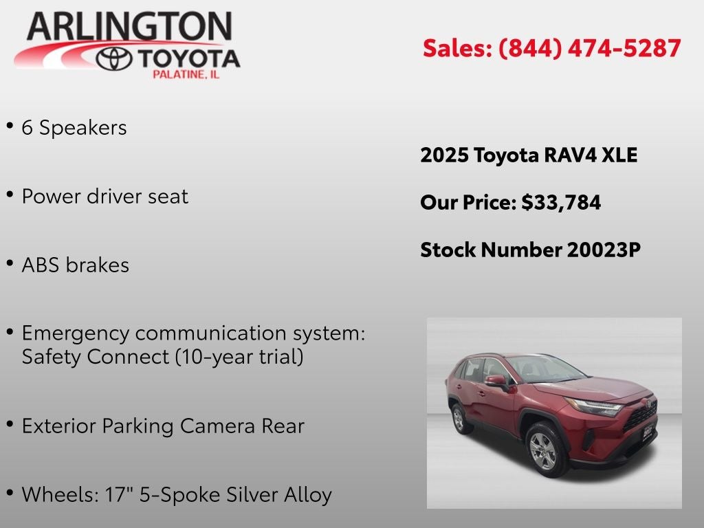 2025 Toyota RAV4 XLE