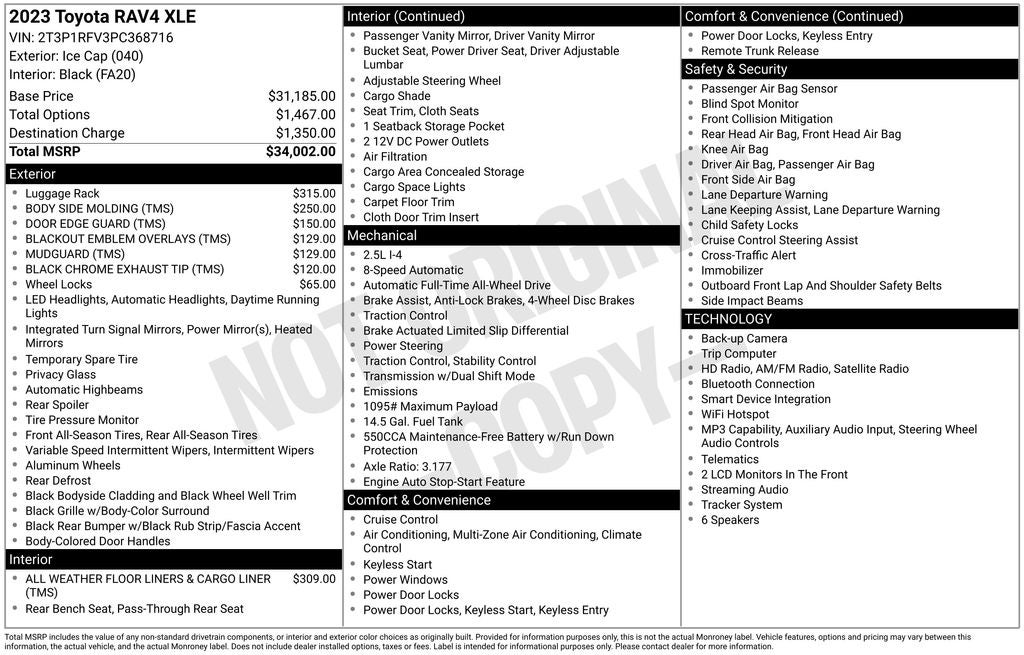 2023 Toyota RAV4 XLE
