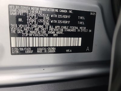 2025 Toyota RAV4 XLE