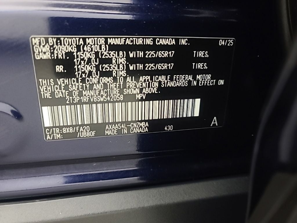 2025 Toyota RAV4 XLE