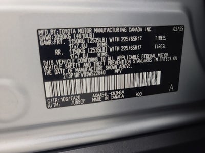 2025 Toyota RAV4 XLE