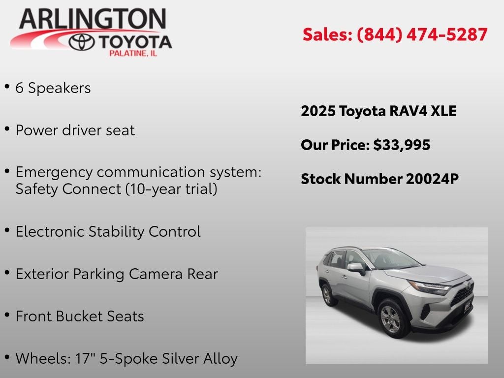 2025 Toyota RAV4 XLE