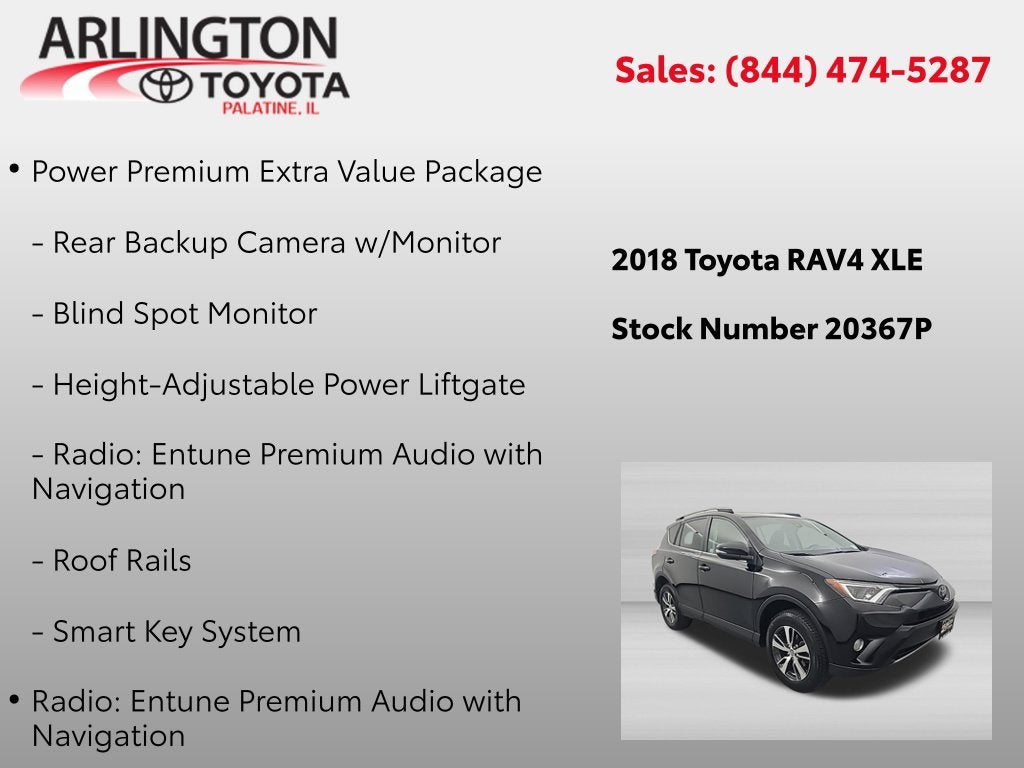 2018 Toyota RAV4 XLE