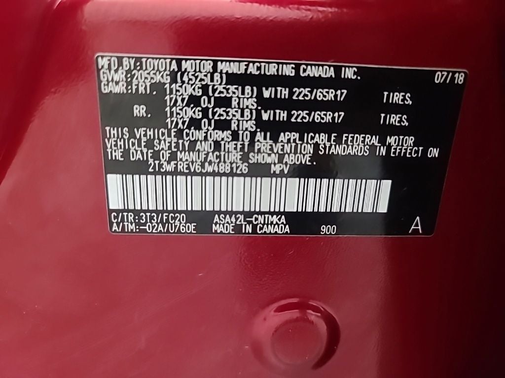 2018 Toyota RAV4 XLE