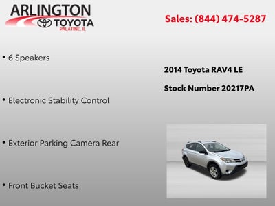 2014 Toyota RAV4 LE
