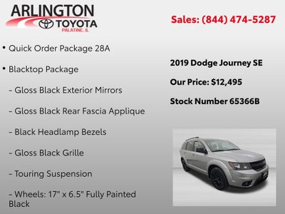 2019 Dodge Journey SE