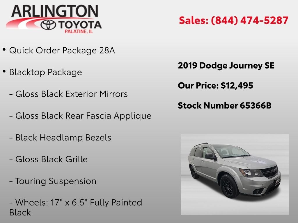 2019 Dodge Journey SE