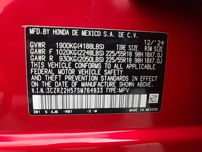 2025 Honda HR-V Sport