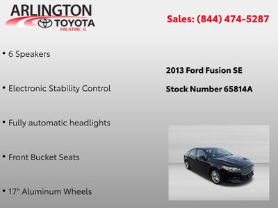 2013 Ford Fusion SE