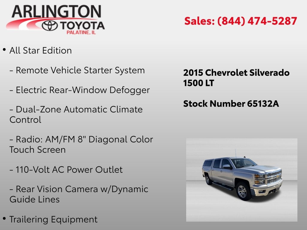 2015 Chevrolet Silverado 1500 LT LT1