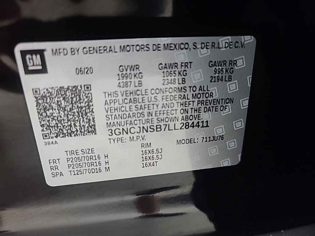 2020 Chevrolet Trax LS