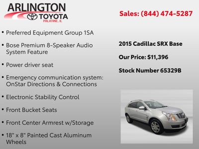 2015 Cadillac SRX Base