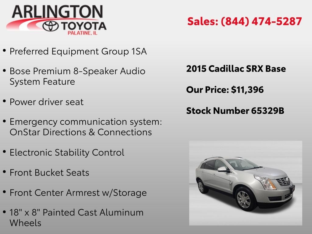 2015 Cadillac SRX Base