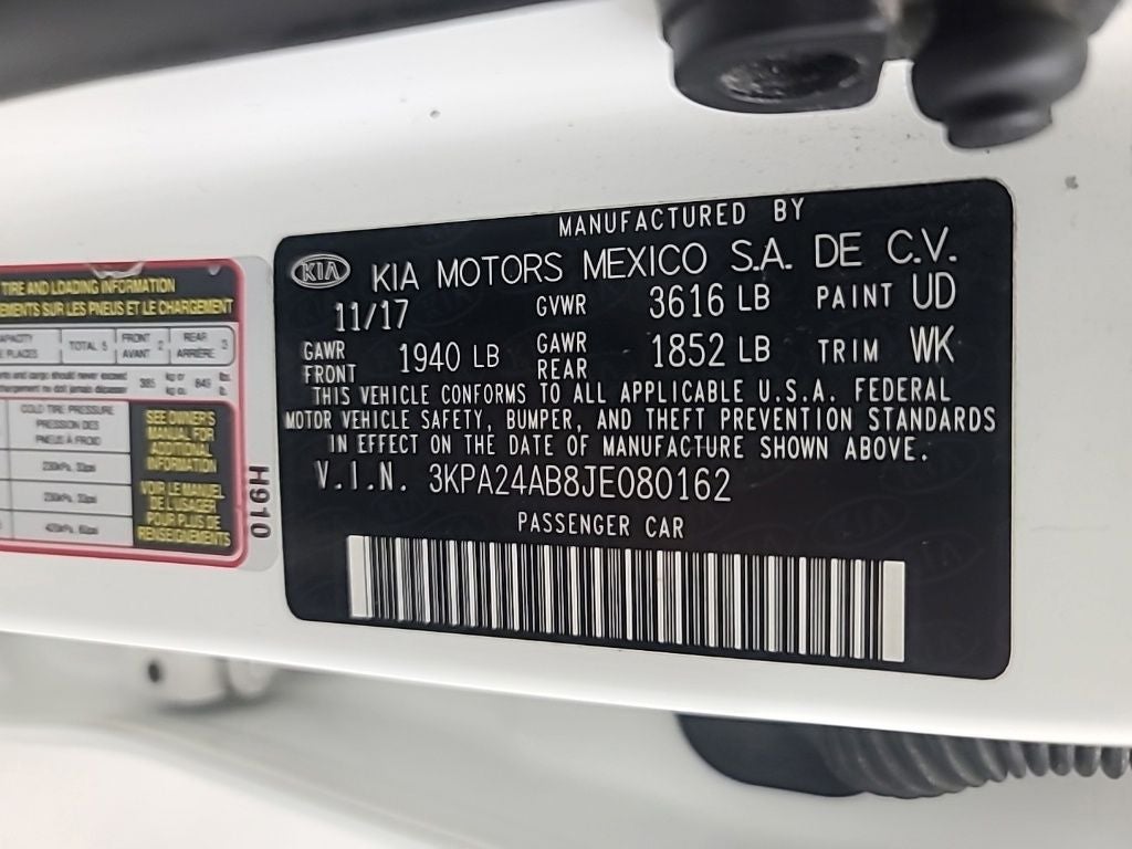 2018 Kia Rio LX