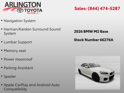 2026 BMW M2 Base