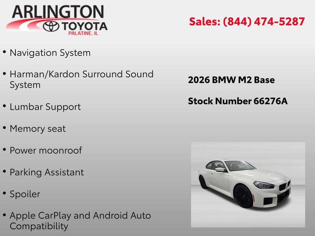 2026 BMW M2 Base