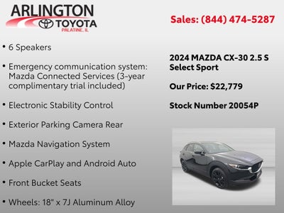 2024 Mazda Mazda CX-30 2.5 S Select Sport