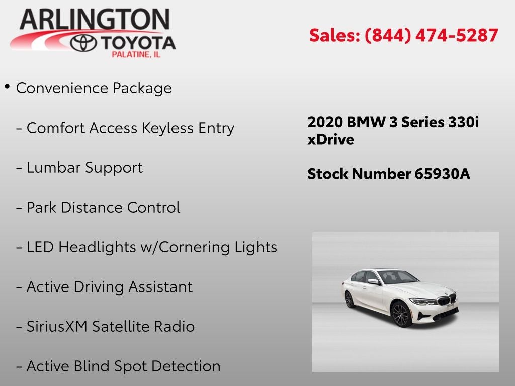 2020 BMW 3 Series 330i xDrive