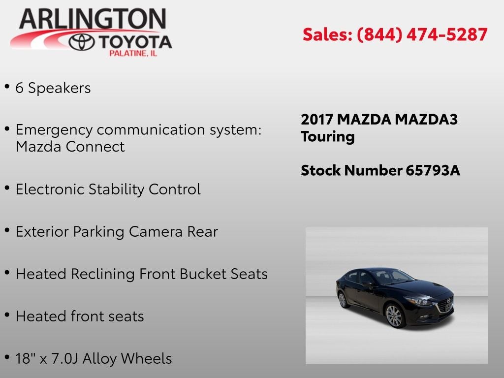2017 Mazda Mazda3 Touring