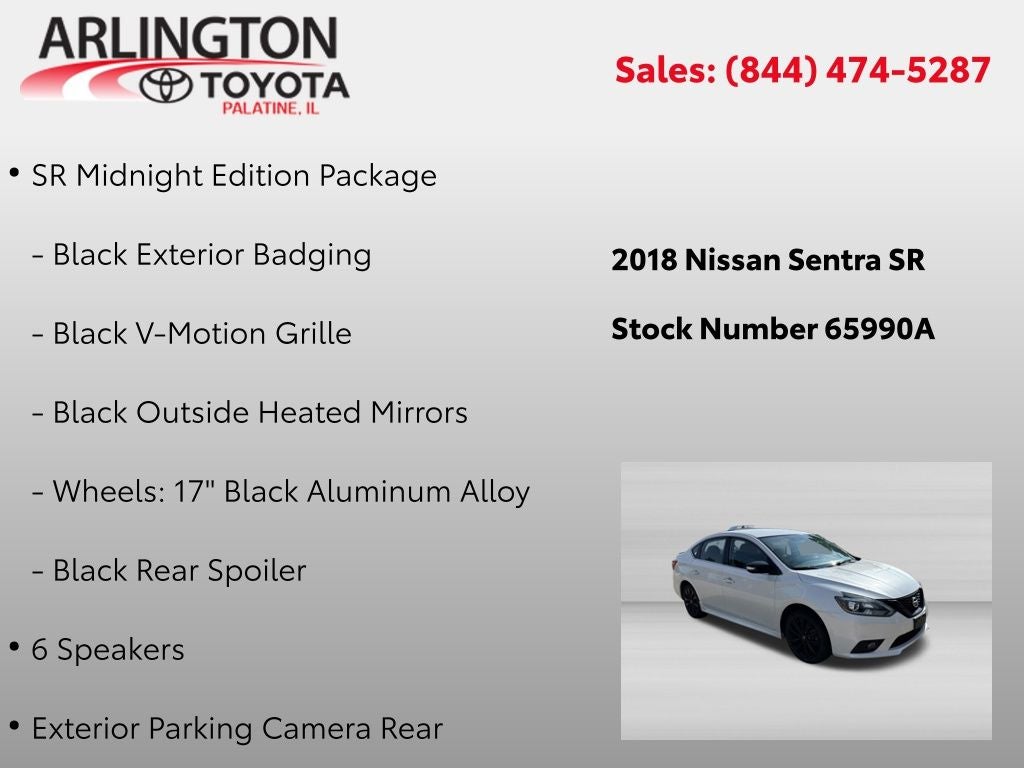 2018 Nissan Sentra SR