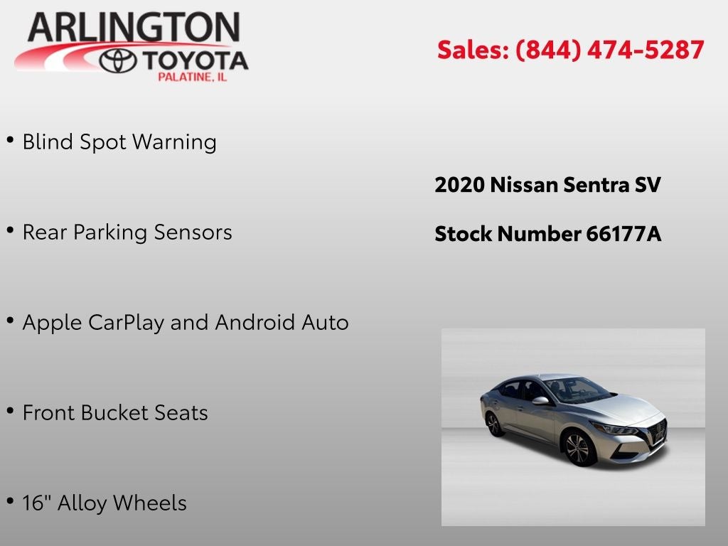 2020 Nissan Sentra SV