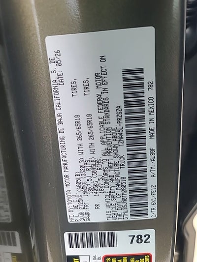 2026 Toyota Tacoma TRD Sport