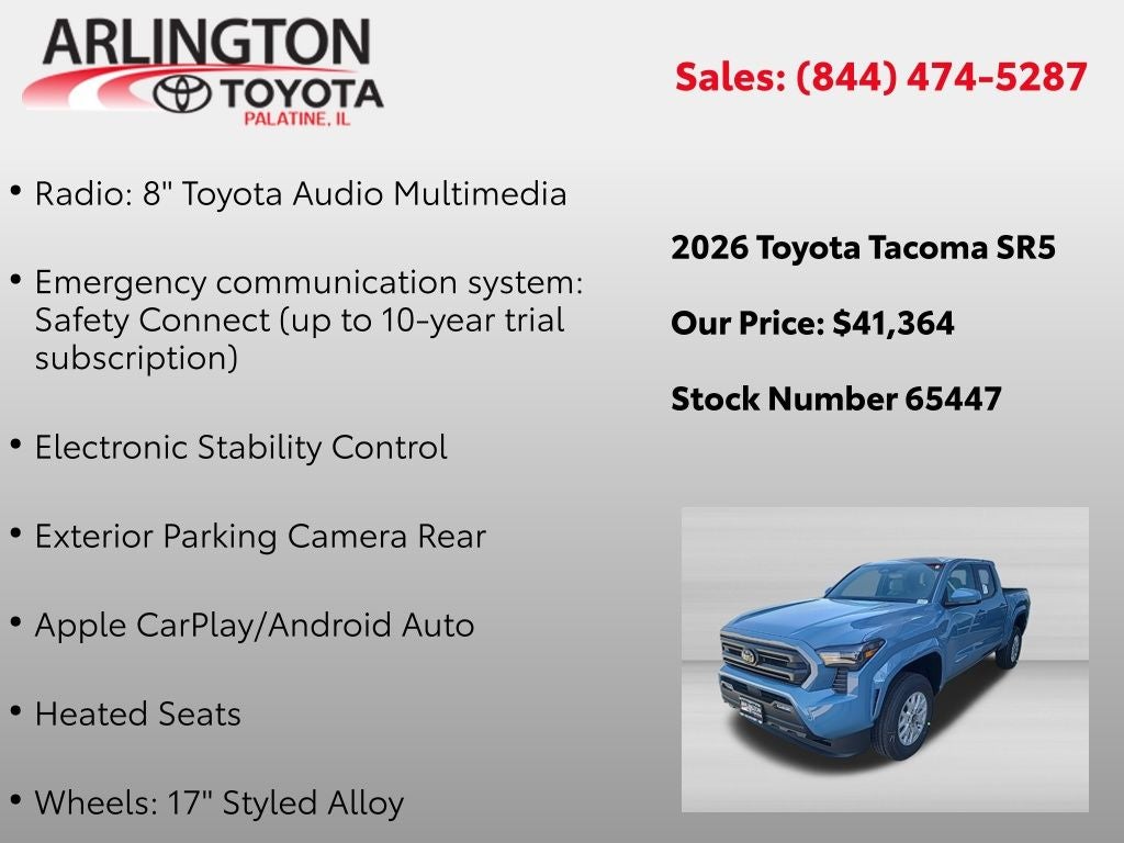 2026 Toyota Tacoma SR5