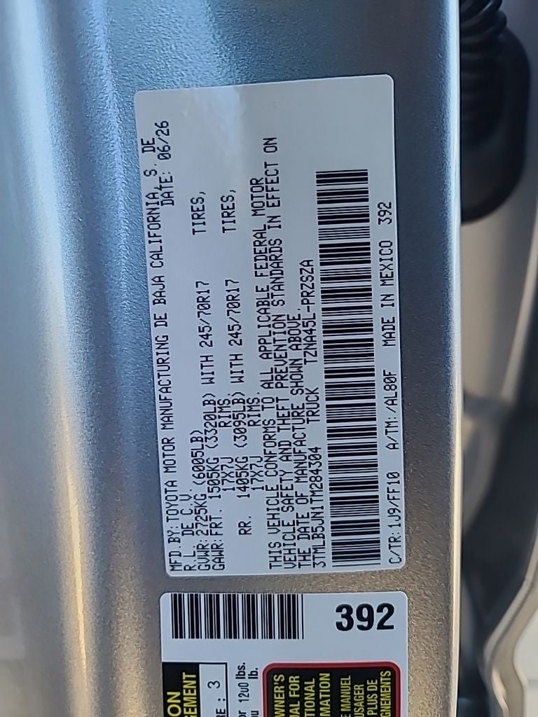 2026 Toyota Tacoma SR5
