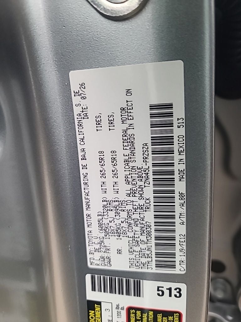 2026 Toyota Tacoma TRD Sport