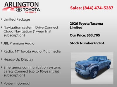 2026 Toyota Tacoma Limited