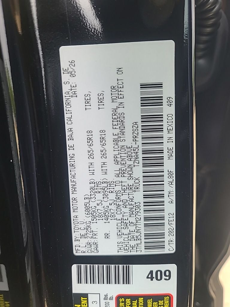 2026 Toyota Tacoma TRD Sport