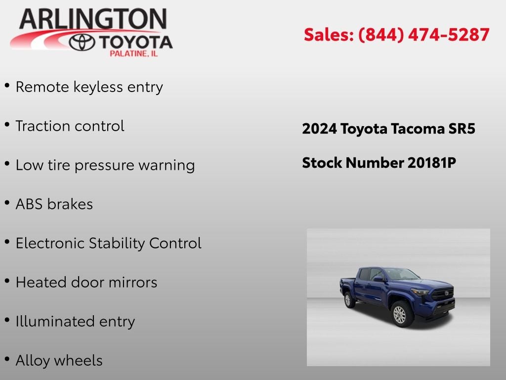 2024 Toyota Tacoma SR5