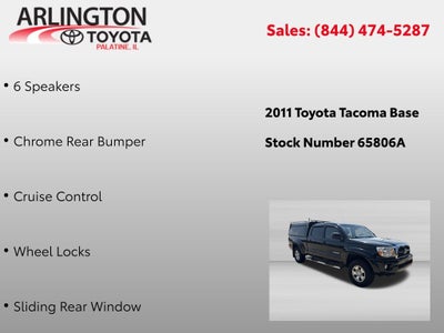 2011 Toyota TACOMA Base V6