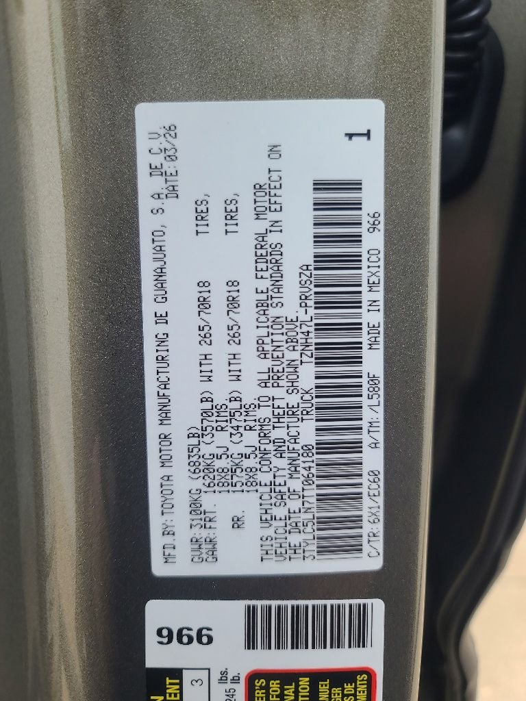 2026 Toyota Tacoma i-FORCE MAX Trailhunter