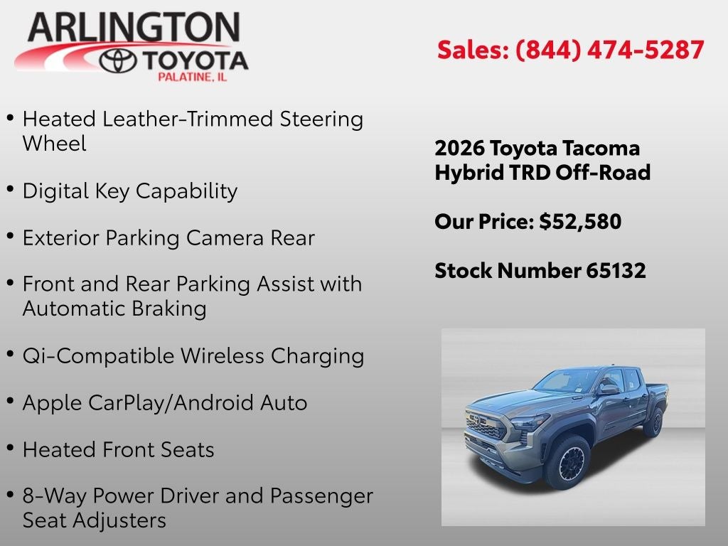 2026 Toyota Tacoma i-FORCE MAX TRD Off-Road i-FORCE MAX