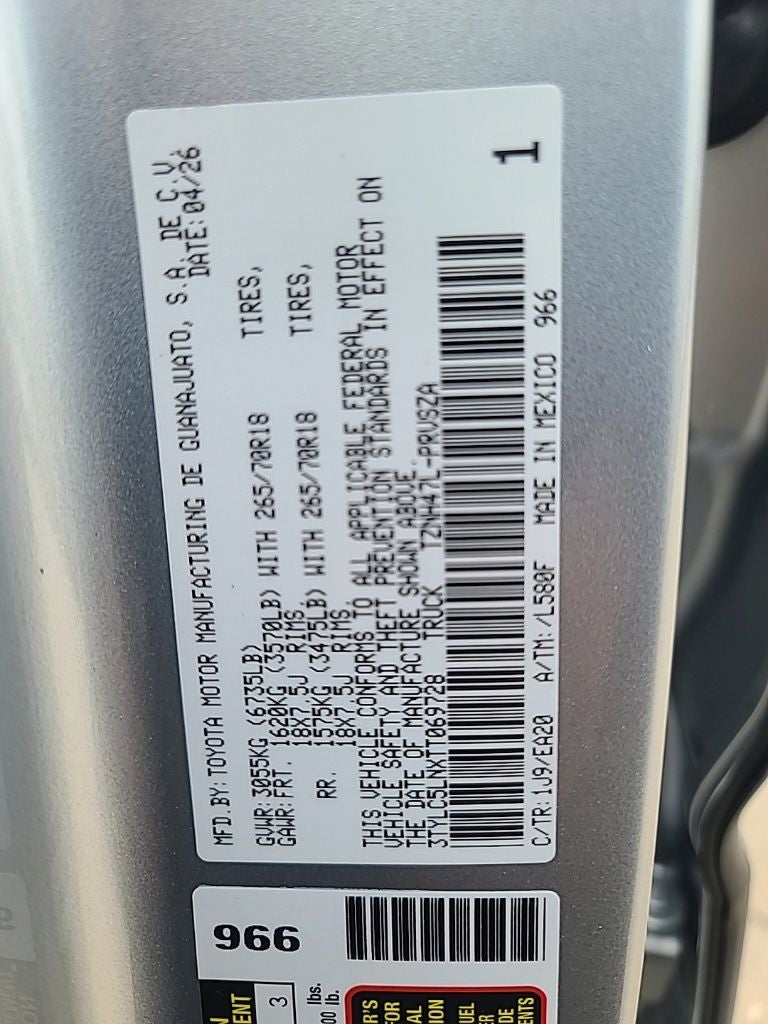 2026 Toyota Tacoma i-FORCE MAX TRD Off-Road i-FORCE MAX