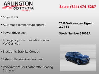 2018 Volkswagen Tiguan 2.0T SE 4Motion
