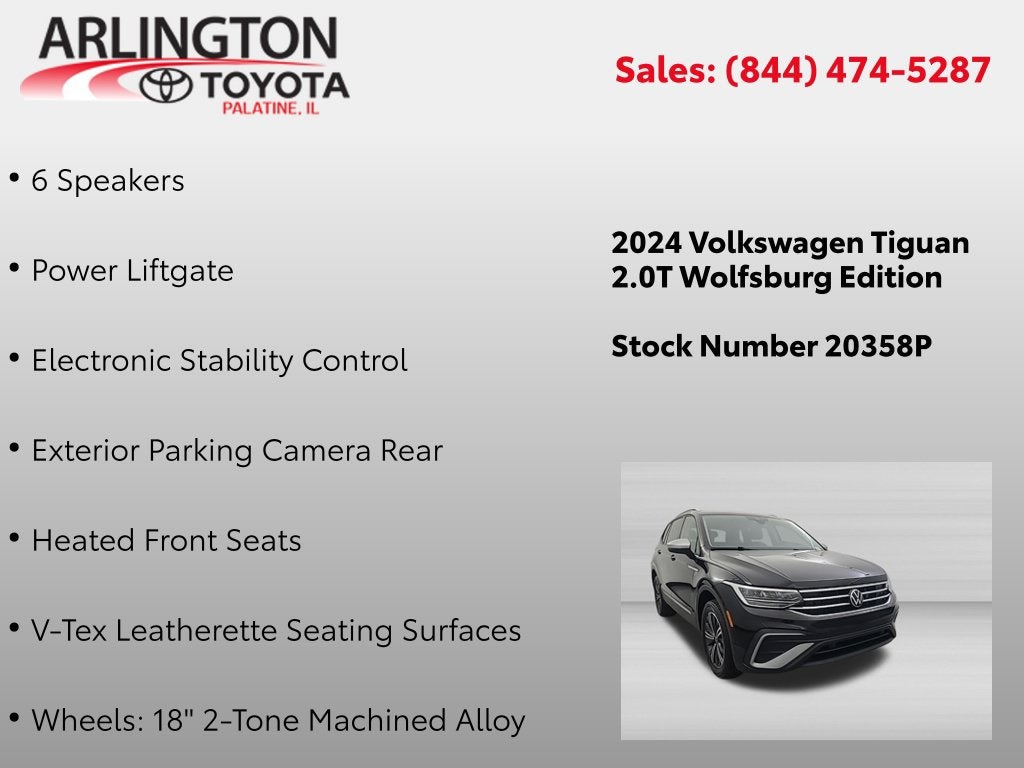 2024 Volkswagen Tiguan 2.0T Wolfsburg Edition