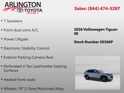 2026 Volkswagen Tiguan SE