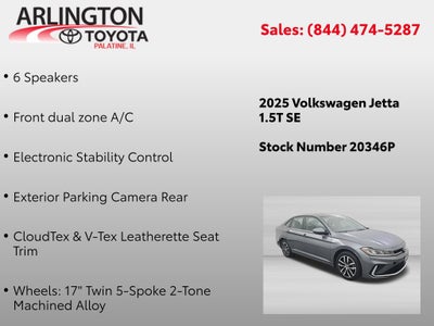 2025 Volkswagen Jetta 1.5T SE