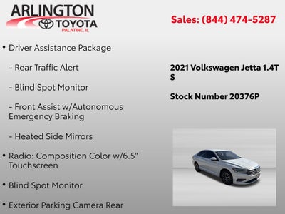 2021 Volkswagen Jetta 1.4T S