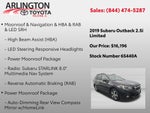 2019 Subaru Outback 2.5i Limited