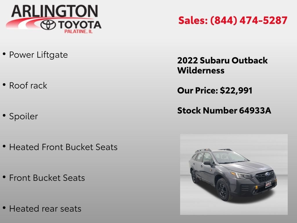 2022 Subaru Outback Wilderness