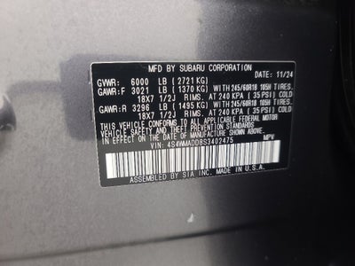 2025 Subaru Ascent Premium