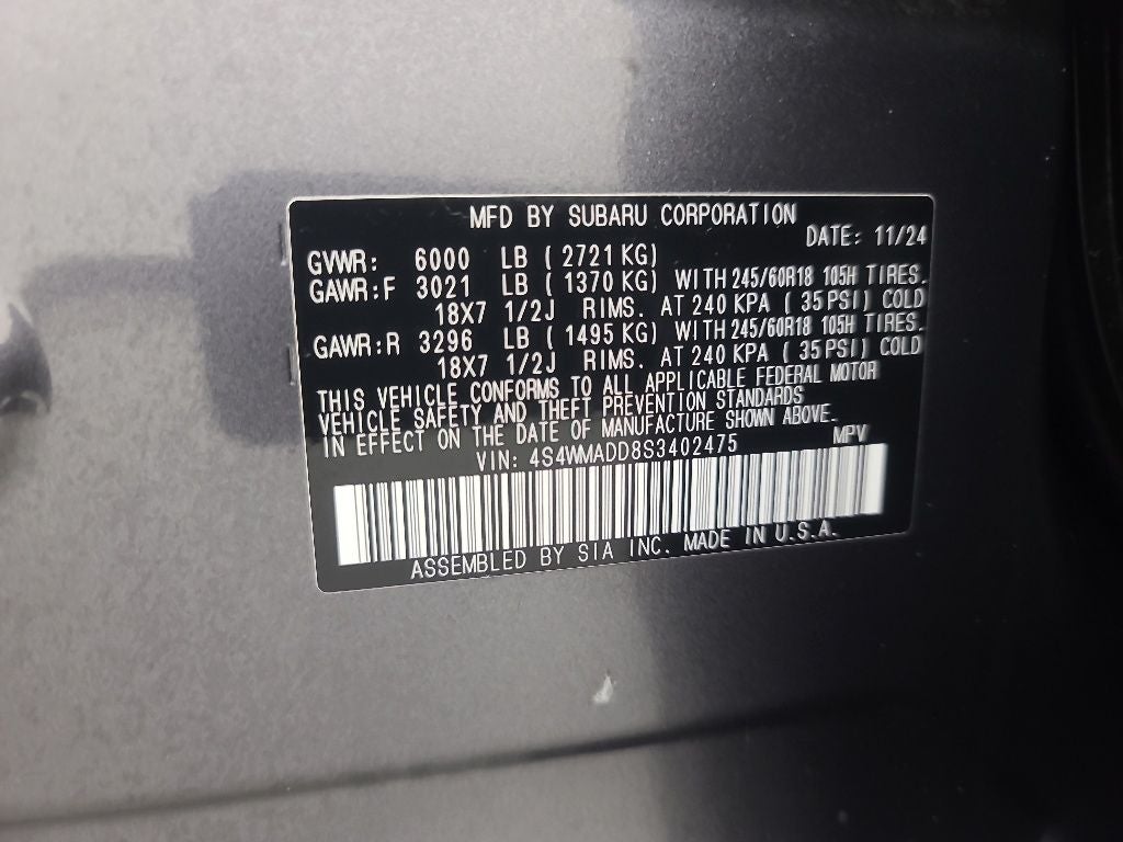 2025 Subaru Ascent Premium
