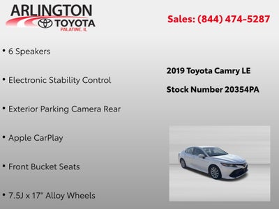 2019 Toyota Camry L