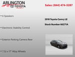 2018 Toyota Camry LE