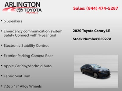 2020 Toyota Camry LE