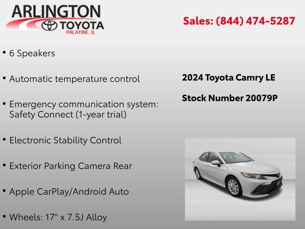 2024 Toyota Camry LE